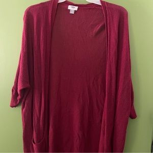 Red Old Navy Cardigan